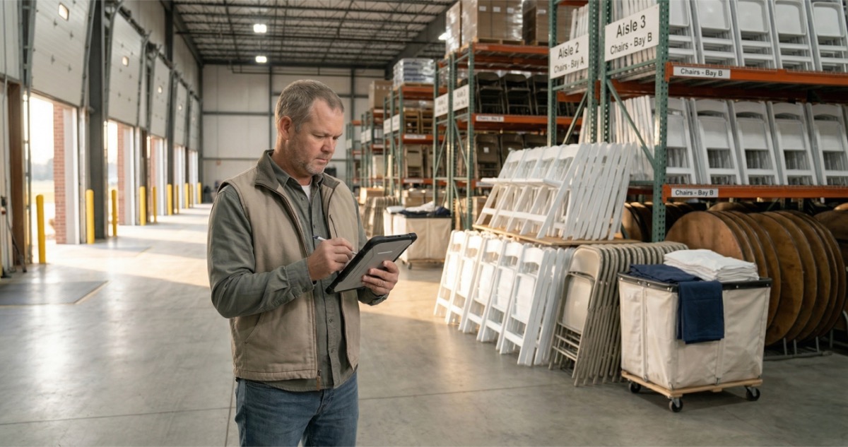 How to Manage Event Rental Inventory Across Multiple Bookings